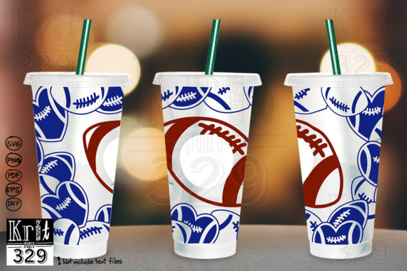 Download American Football SVG Decal Cold Cup - Svg Collection