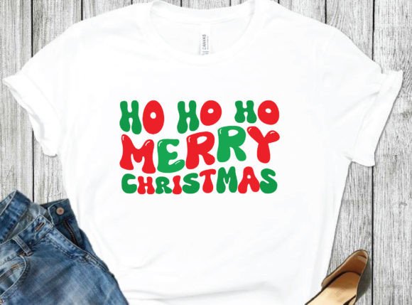Download Ho Ho Ho Merry Christmas Retro Svg - Svg Collection