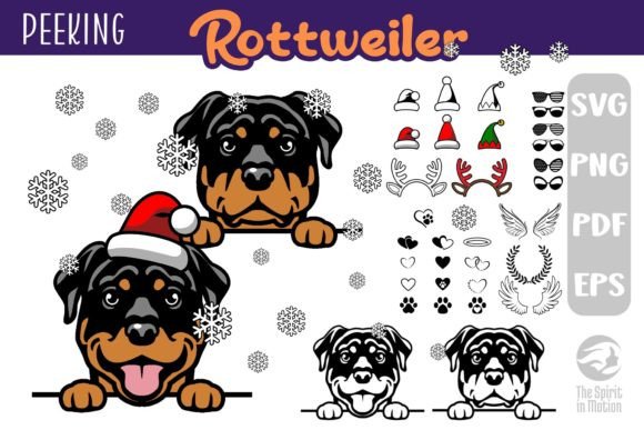 Download Rottweiler SVG, Clipart &amp; Cutfiles - Svg Collection