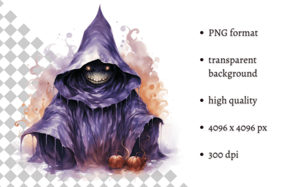 Download Purple Halloween Death PNG Clipart - Death Collection