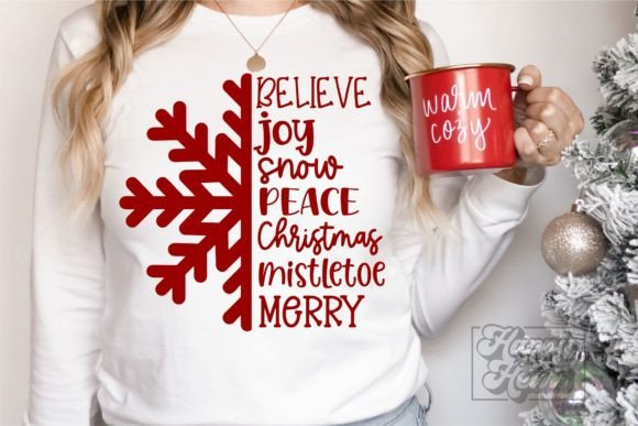Download Christmas SVG - Snowflake Let It Snow - Svg Collection