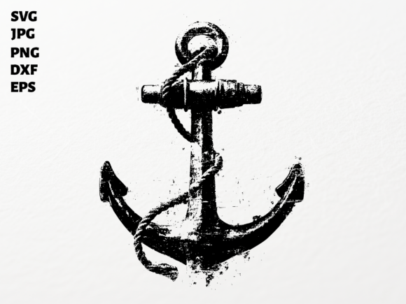 Download Distressed Anchor SVG for Cricut - Svg Collection