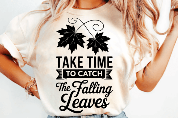 Download Autumn Leaves Quote SVG Design - Svg Collection