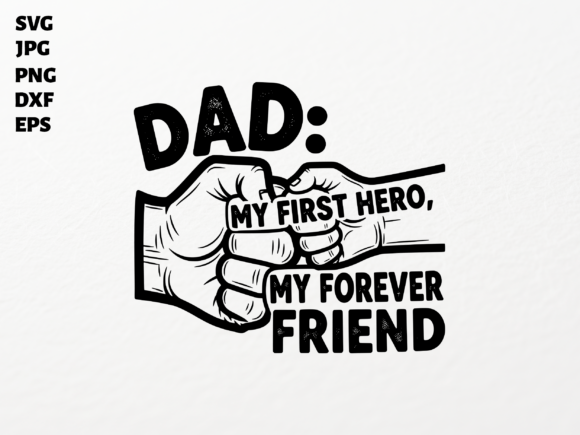 Download Dad My First Hero SVG for Cricut - Svg Collection