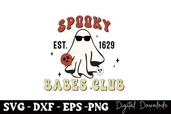 Download Spooky SVG PNG, Halloween Spooky Retro - Svg Collection
