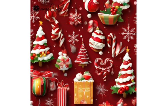 Download Happy Christmas Time Digital Paper 93 - Premium Resources