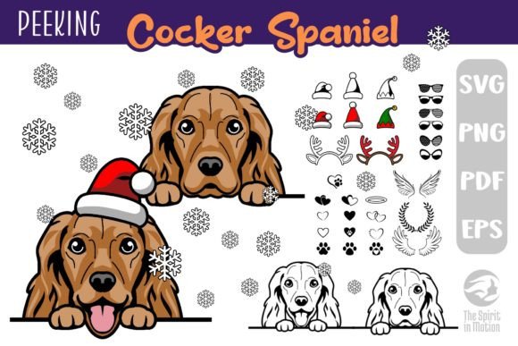 Download Cocker Spaniel SVG, Clipart &amp; Cutfiles - Svg Collection
