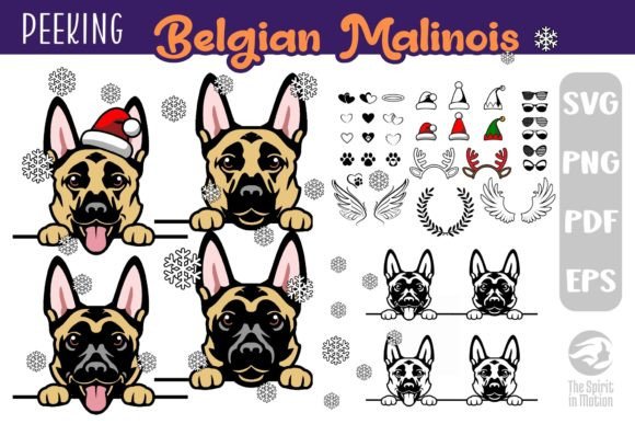 Download Belgian Malinois SVG, Clipart &amp; Cutfiles - Svg Collection
