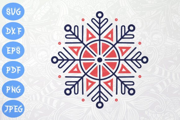 Download Geometric Snowflake SVG for Cricut Craft - Svg Collection