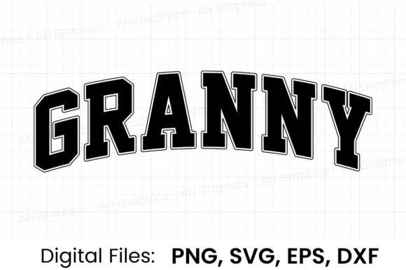 Download Granny Retro Varsity SVG - Svg Collection