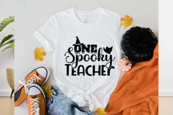 Download One Spooky Teacher SVG Cut File - Svg Collection