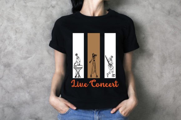 Download Live Concert- SVG T-shirt Design - Svg Collection