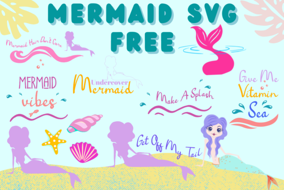 Download Sea Mermaid SVG Free - Svg Collection