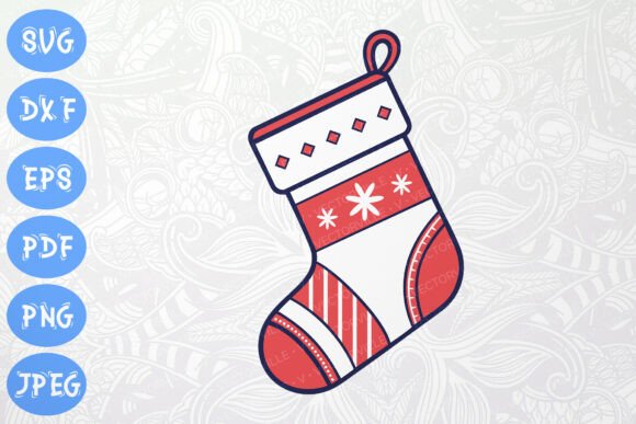 Download Christmas Stocking SVG Festive Crafts - Svg Collection
