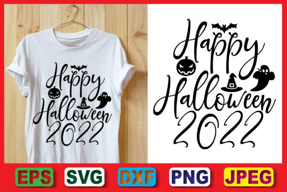 Download Happy Halloween 2022, SVG Lettering Tee - Svg Collection