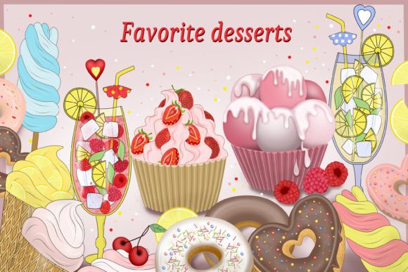 Download Images of Various Desserts - Desserts Collection
