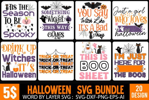 Download Halloween SVG Cut File Bundle,Halloween - Svg Collection