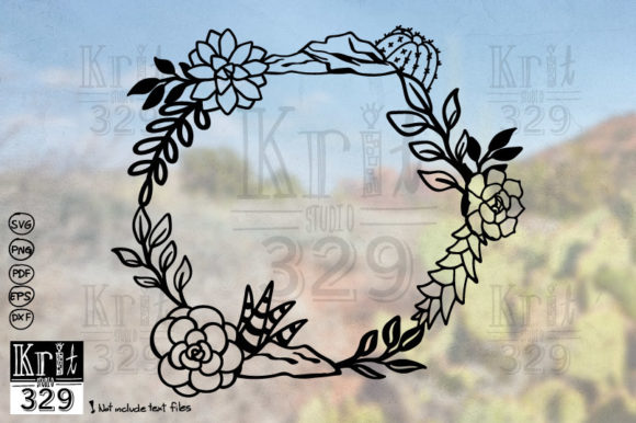 Download Succulent Hexagon Frame SVG Decal - Svg Collection