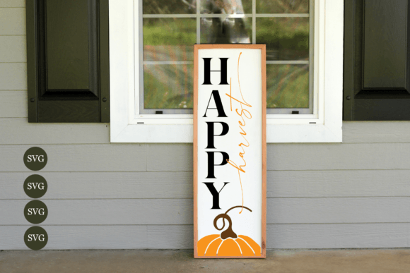 Download Happy Harvest Porch Sign Svg, Cut Files - Svg Collection
