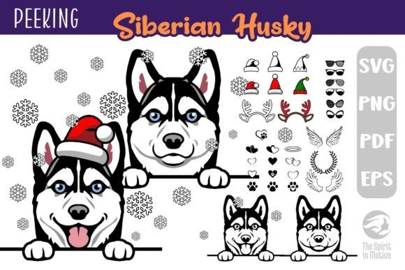 Download Siberian Husky SVG, Clipart &amp; Cutfiles - Svg Collection