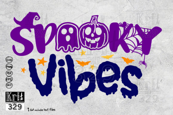 Download Cute Spooky Vibes SVG Decal - Svg Collection