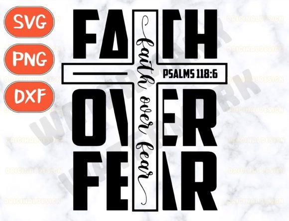 Download Faith over Fear Svg - Bible Verse Svg - Svg Collection