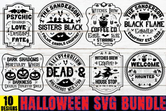 Download #Halloween SVG Bundle,10 Designs - Svg Collection