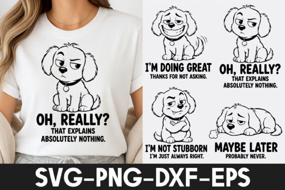 Download Funny Dog Quotes SVG | Cute Puppy - Svg Collection