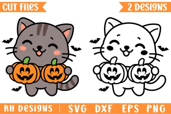 Download Halloween Cat SVG | Halloween Cut Files - Svg Collection