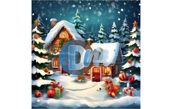 Download Happy Christmas Time Digital Paper 119 - Premium Resources