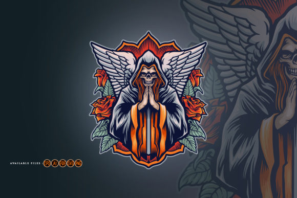 Download Skull Death Angel Religions Mascot - Death Collection